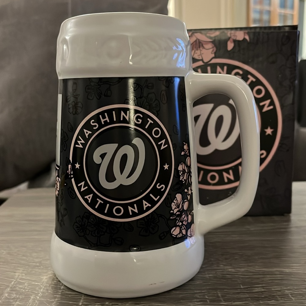⚾️New In Box- Washington Nationals DC 2023  Cherry Blossom Ceramic Mug